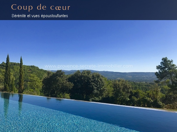 Maison de vacances luxueuse pour 14 personnes, avec vue dominante, climatisation, piscine panoramique chauffée